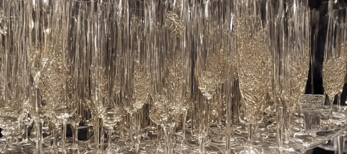 Champagnekøler og glas som en kunstform: Oplev de mest unikke og innovative designs